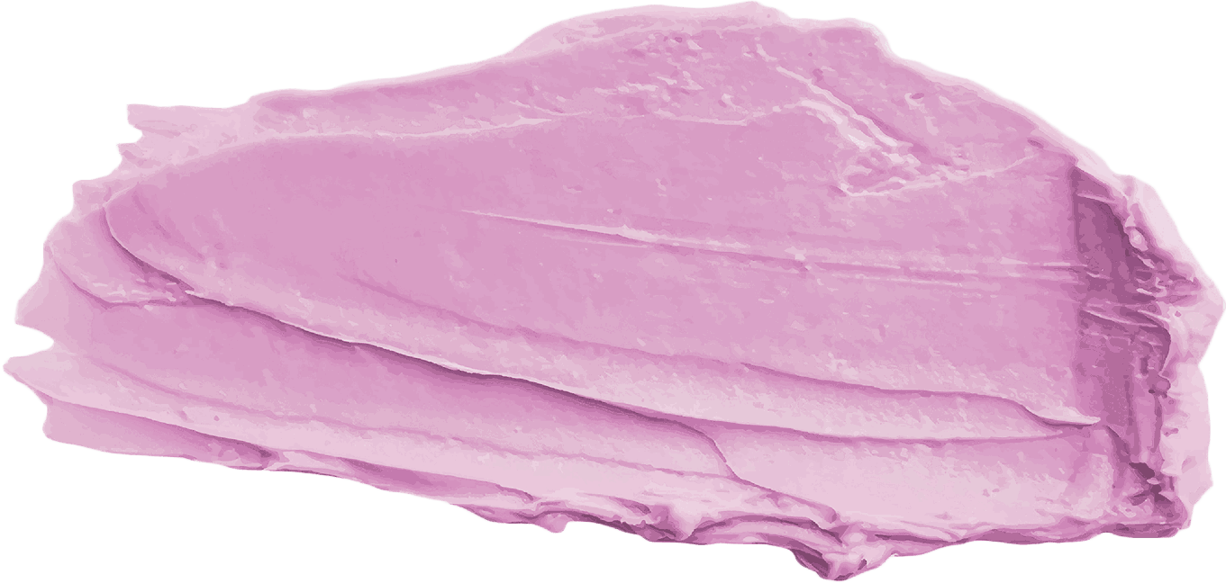 purple makeup swatch